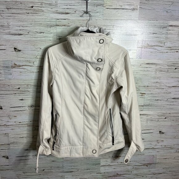 Betty Rides Snowboard Ski Jacket Barbie white small S Outdoorsy - Picture 1 of 7